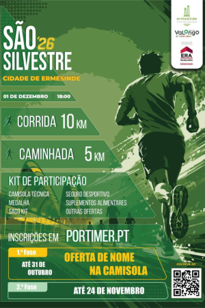 São Silvestre Cidade de Ermesinde 2026