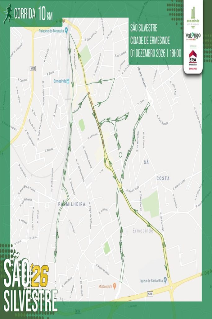 São Silvestre Cidade de Ermesinde 2026